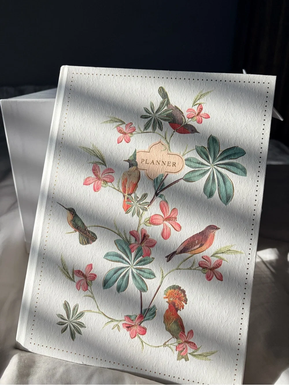 Punch Studio Ephemeral Garden Birds Undated Planner